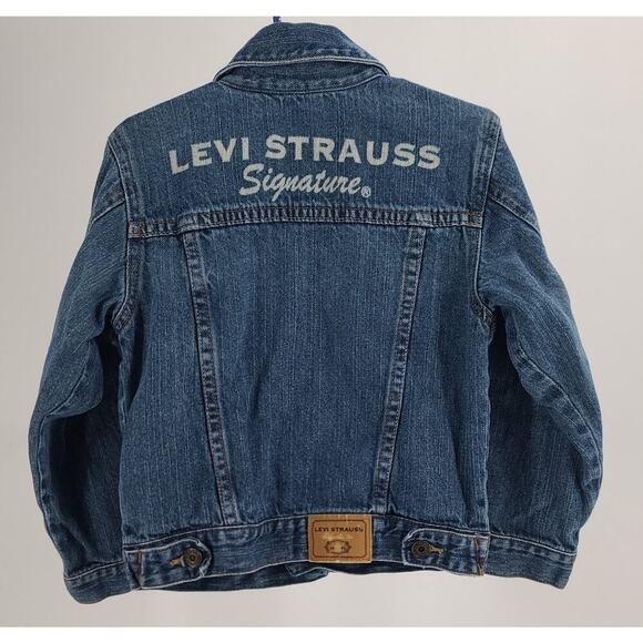 Levi's Levi Strauss Signature kid's denim Jean jacket Size 4T trucker jacket - Picture 2 of 8